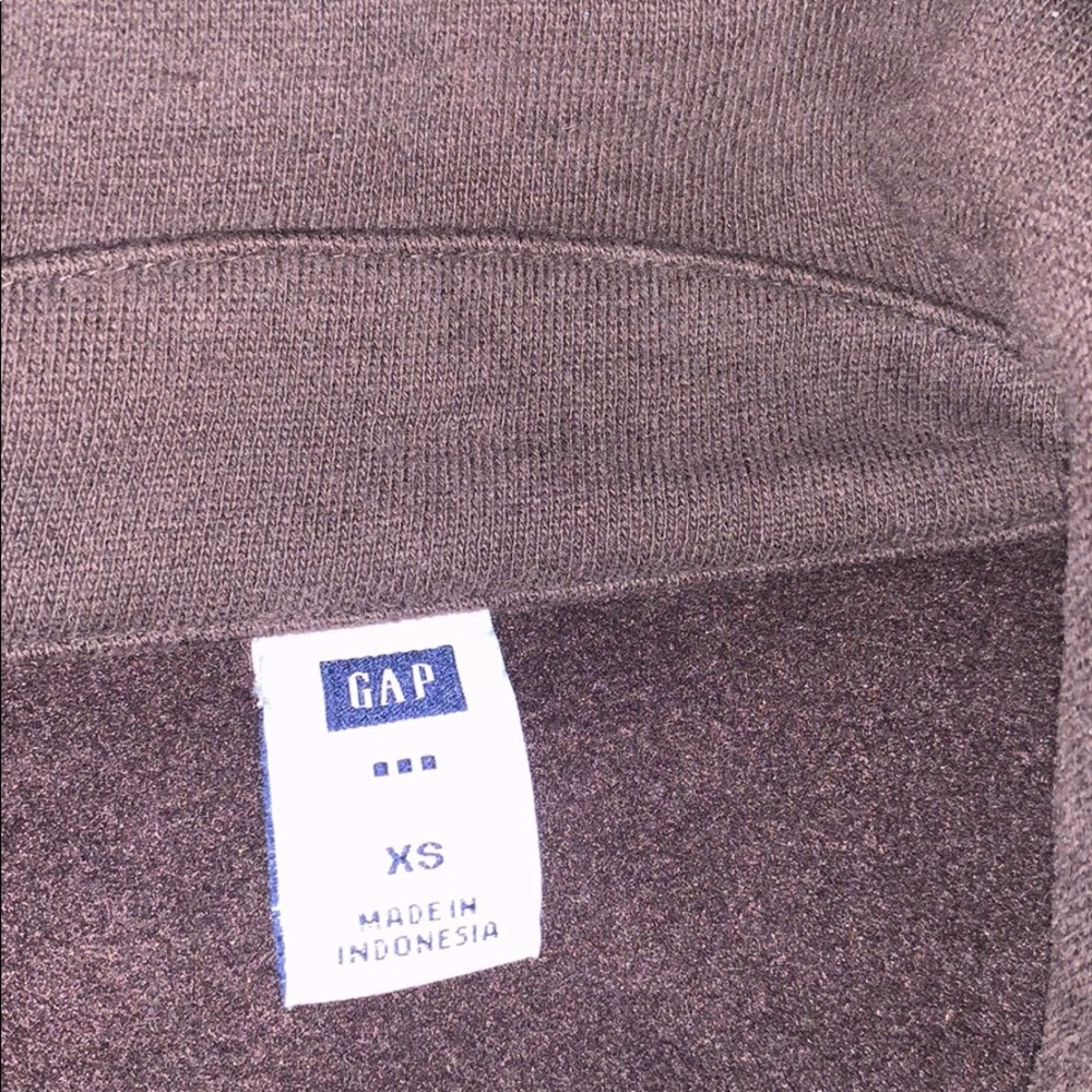 Gap Brown Double Breasted Button Stretch Jacket - image 6